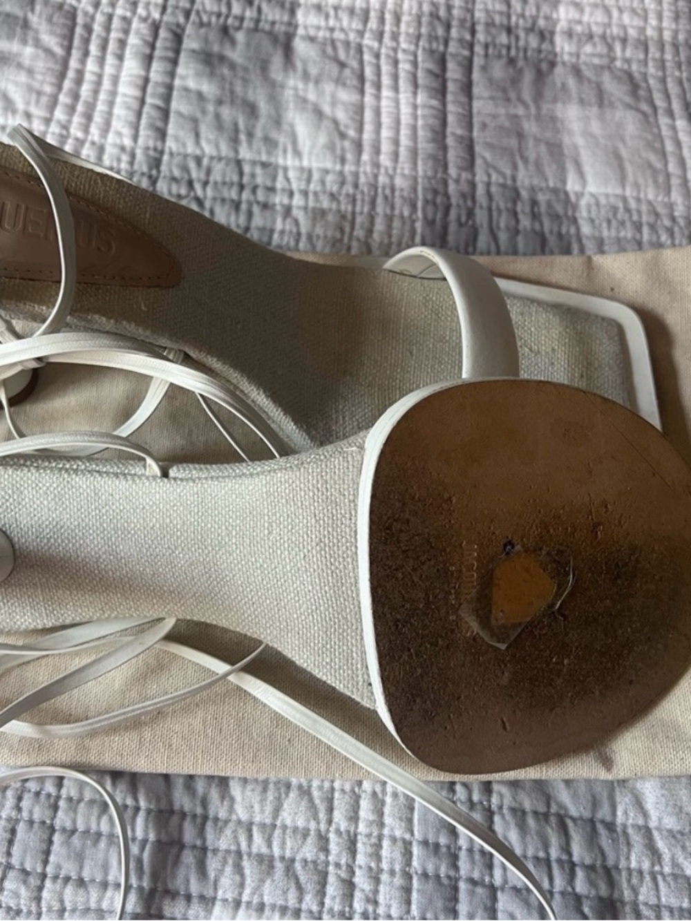 Jacquemus Les carres ronds Sandals - Picture 5 of 5